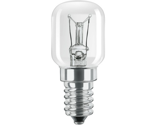 Ampoule pour four jusqu'à 300° transparent E14/25W 172 lm 2700 K blanc chaud