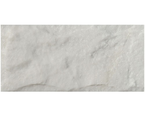 Revêtement plat Arctic marbre blanc 10x40 cm