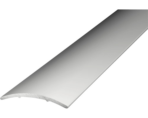 Barre de seuil autocollant en aluminium argent 30x1000 mm