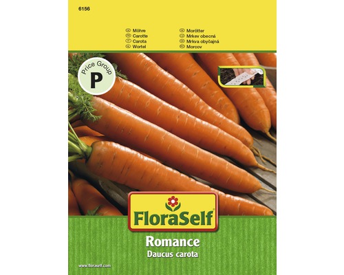 Carottes Romance semences de légumes FloraSelf® semences en ruban
