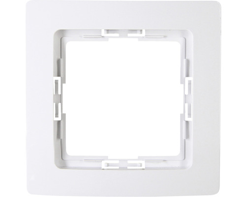 Plaque d'interrupteur simple Kopp 308402063 Paris blanc arctique