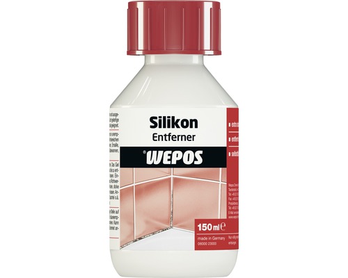 Dissolvant pour silicone Wepos 0,15 l