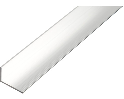 Profilé d’angle en aluminium 20x10x1.5 mm, 2 m