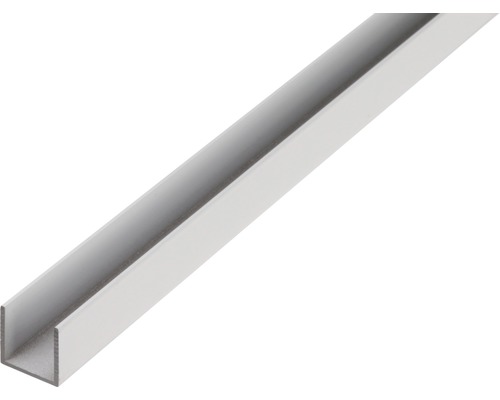 U-Profil Aluminium 15x10x15x1,5 mm, 2,6 m-0