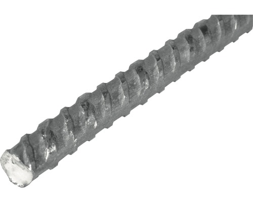 Riffel-Rundstange Stahl Ø 10 mm, 3 m-0