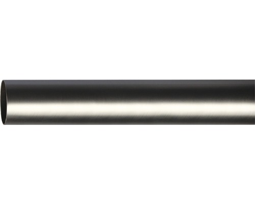 Gardinenstange Urbino edelstahl-optik 160 cm Ø 28 mm-0