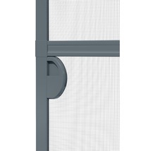 Moustiquaire cadre de serrage EXPERT pour portes anthracite 120x240 cm-thumb-12
