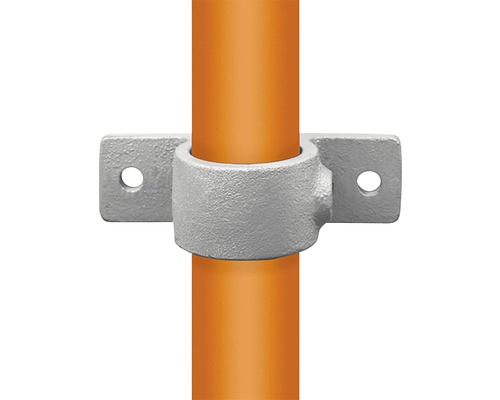 Bague de fixation avec bride pour tube d'échafaudage en acier Ø 33 mm