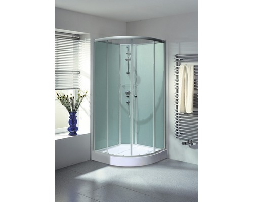 Wellnesskabine Schulte Kreta II 89x89 cm light-grün D193206 01 50