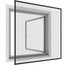 Moustiquaire pour fenêtre Rhino Screen sans perçage anthracite 100x120 cm-thumb-0