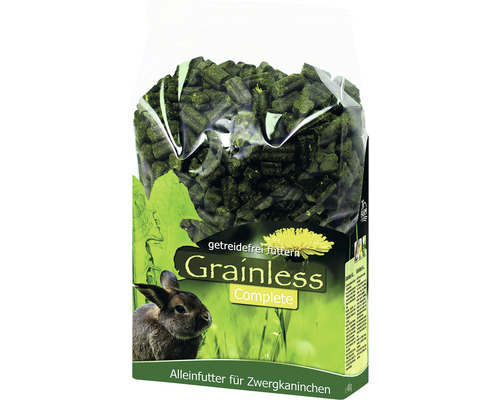 Nourriture pour rongeurs Vitakraft Emotion®, JR Farm Grainless Complete pour lapins nains 1350 g
