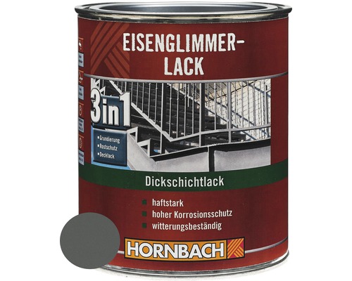 HORNBACH Eisenglimmer Metallschutzlack DB 703 eisengrau 750 ml-0