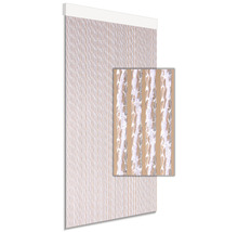 Rideau de porte Paola blanc 60x190 cm-thumb-0