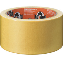 Duo Tape extra strong ROXOLID ruban adhésif double face ROXOLID bande de tissu pour tapis marron 50 mm x 10 m-thumb-1