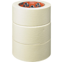 ROXOLID Masking Tape Kreppbandset beige 3 x 48 mm x 50 m-thumb-1