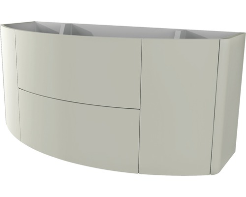 Meuble sous-vasque Eden 121 cm gris nature-0