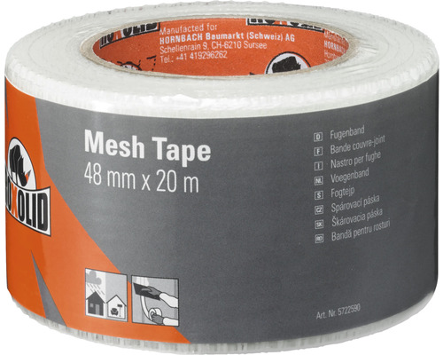 Bande couvre-joint Mesh Tape ROXOLID blanc 48 mm x 20 m