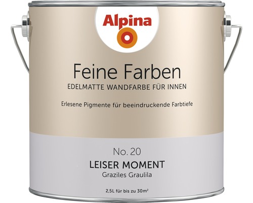 Alpina Feine Farben sans conservateur Leiser Moment 2,5 L