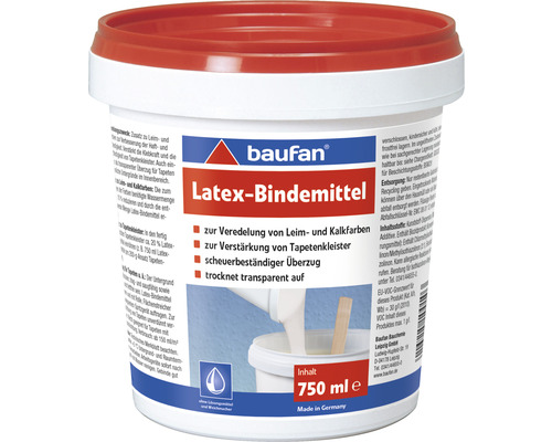 Liant en latex Baufan transparent 750 ml