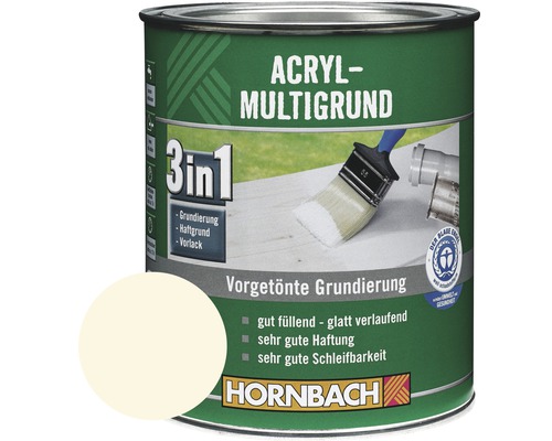 Enduit acrylique multi-supports HORNBACH beige 750 ml-0