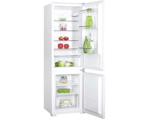 Réfrigérateur-congélateur PKM KG250.4A+EB 54 x 178 x 54 cm réfrigérateur 179 l congélateur 70 l blanc