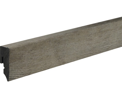 Plinthe SKANDOR PVC KU48L chêne gris vieilli 15x38,5x2400 mm Plinthe SKANDOR PVC KU48L chêne gris vieilli 15x38,5x2400 mm