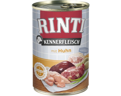 Nourriture humide pour chiens, Rinti 400 g poulet