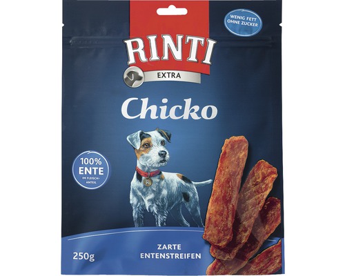 En-cas pour chiens RINTI Extra Chicko canard 250 g-0
