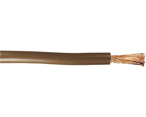 Conducteur H07V-K 1 x 10 mm brun