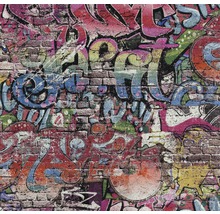 Papier peint 05530-10 Graffiti multicolore-thumb-0