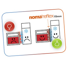 Plaque réfléchissante pour radiateur Noma Reflex Ultra lot de 3 panneaux isolants pour isolation des murs par l'intérieur 50 x 80 cm-thumb-3