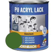 HORNBACH Buntlack PU Acryllack glänzend RAL 6002 laubgrün 750 ml-thumb-0