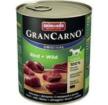 Pâtée pour chien animonda Gran Carno Original Adult bœuf + gibier 800 g-thumb-0