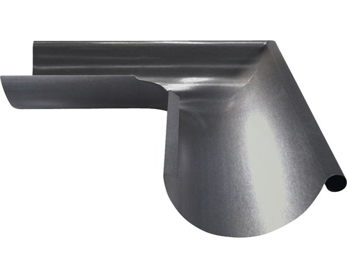 Angle extérieur PRECIT acier semi-circulaire 90° degrés magnelis® gris DN 125 mm