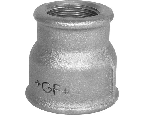 Manchon de réduction GF galvanisé n° 240 3/4"x1/2"