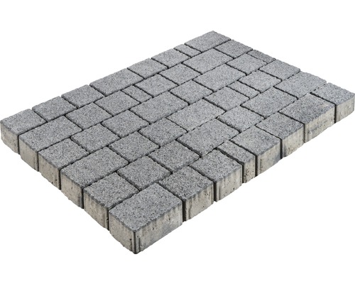 Pflasterstein Capriccio granitgrau dunkel Mehrformat Stärke 8cm (nur