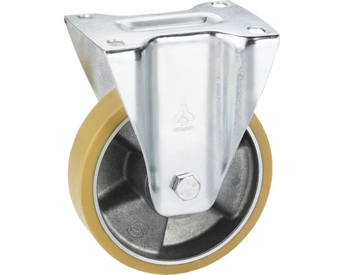 Bockrolle Tarrox PU/Alu 100x30 mm