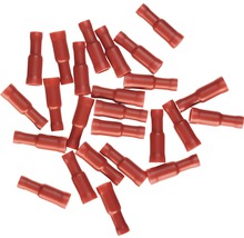 Connecteurs ronds isolés 0,25-1,5 mm² rouge 25 pièces Haupa 260440-thumb-0