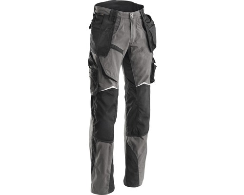 Pantalon à taille élastique avec poches rembourrées Hammer Workwear anthracite W28/L32