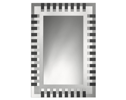 Miroir avec motif rectangulaire 50 x 70cm-0
