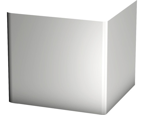 Angle de protection en aluminium argent pour 50x50 mm-0