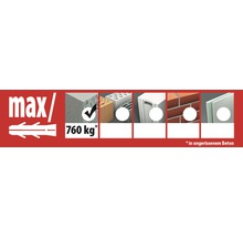Boulon d'ancrage S-Fix Pro 1 A4 M10x115/35 Tox, 25 pièces-thumb-3