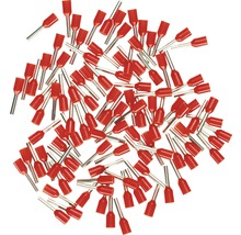 Assortiment de cosses isolées 1 mm² rouge 100 pièces Haupa 270804-thumb-0