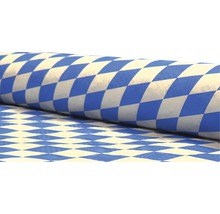 Tischdecke Bayrische Raute blau weiß 100 cm x 10 m-thumb-0