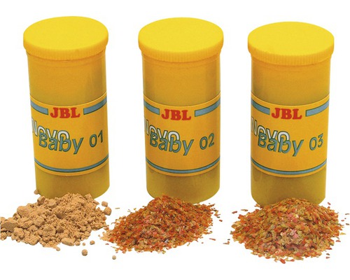 JBL Novobaby nourriture d'élevage, 3x10 ml