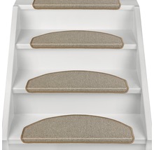 Marchette d'escalier Tabago beige 28x65 cm, lot de 15-thumb-1