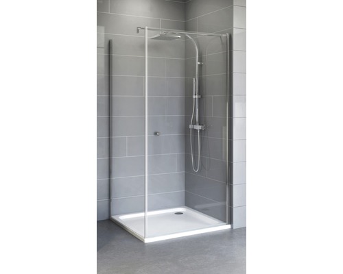 Porte de douche avec paroi latérale Schulte Flexa Verre transparent 1920 x 750 mm