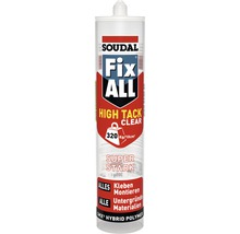 Colle de montage Soudal Fix ALL High Tack Clear transparent 305 g-thumb-0