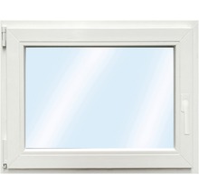Kunststofffenster 1-flg. ARON Basic weiß 800x500 mm DIN Links-thumb-0