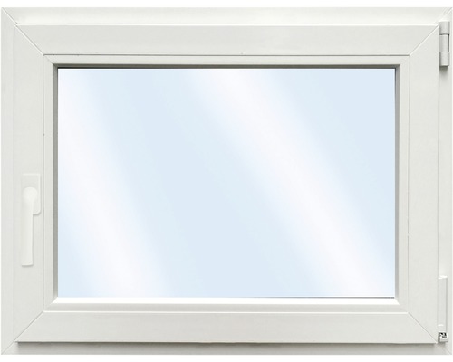 Fenêtre en PVC ARON Basic blanc 800x650 mm tirant droit-0